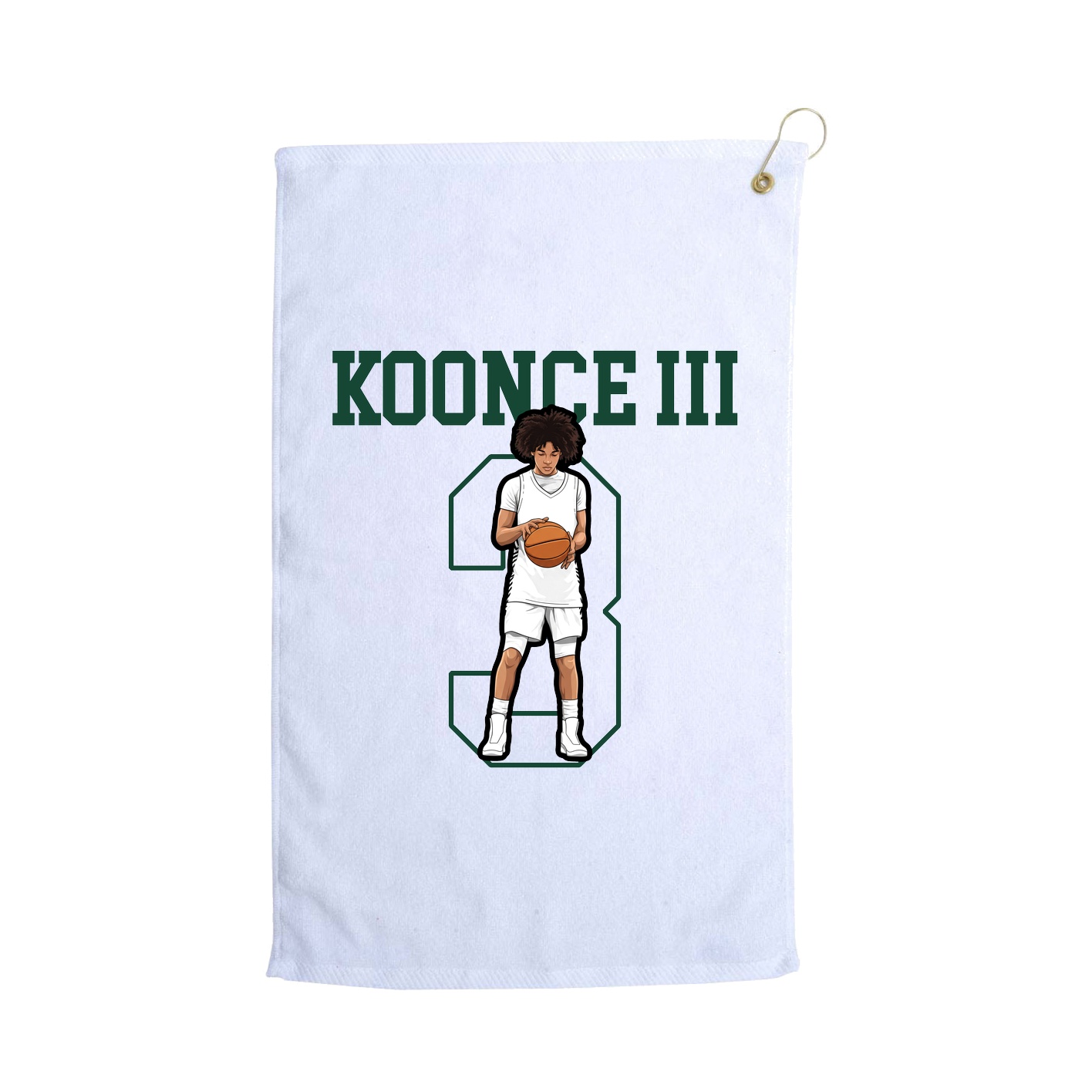 Golf Towel — Shirsey in White