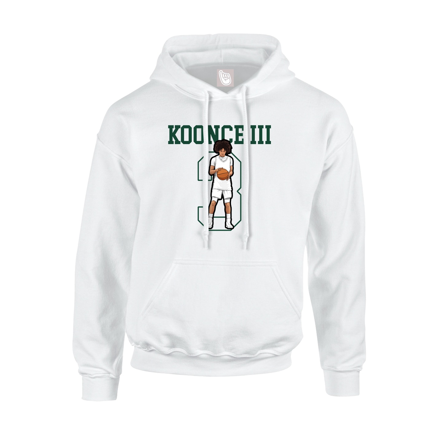 Hoodie — Shirsey in White