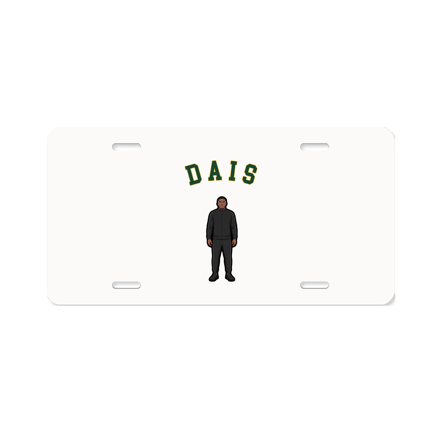 License Plate — Shirsey Arch in Classic