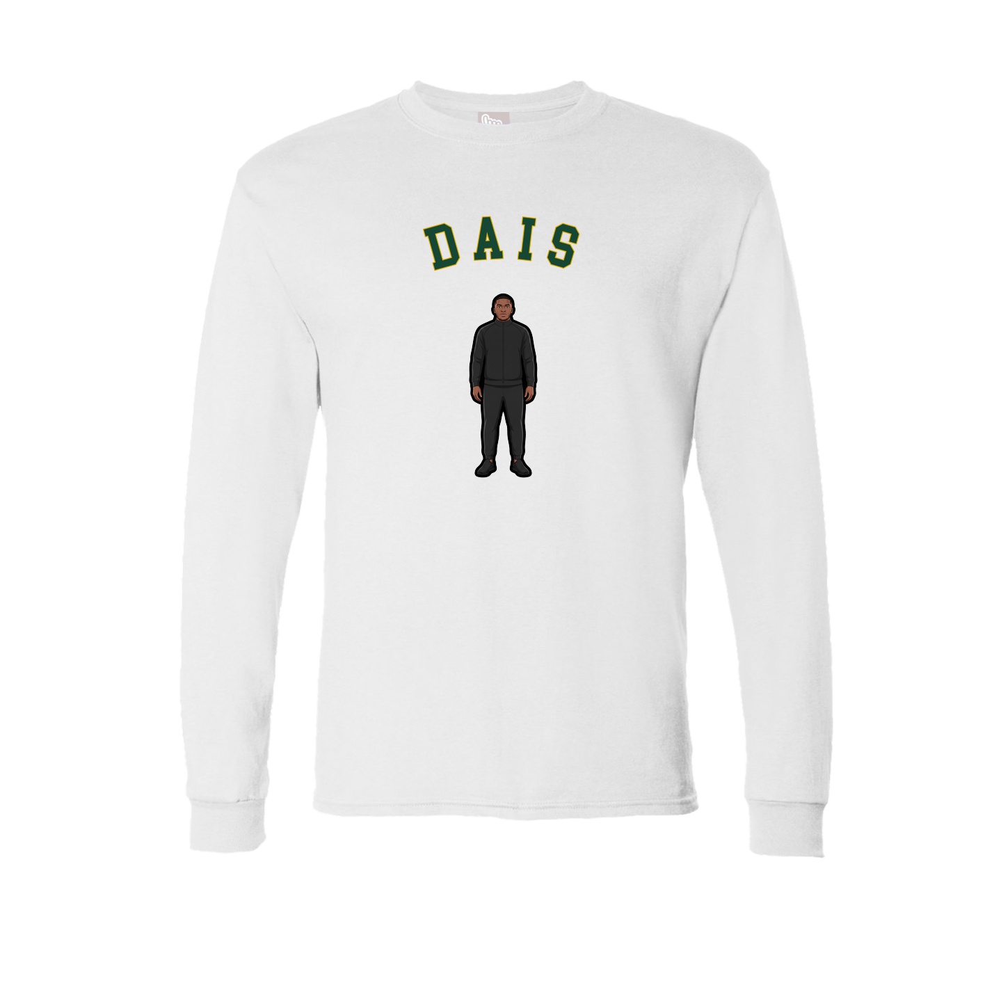 Long Sleeve Tee — Shirsey Arch in White