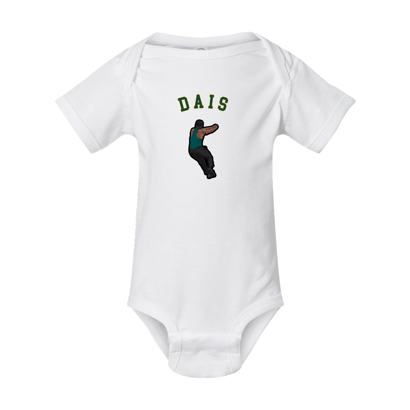 Baby Onesie — Shirsey Arch in White