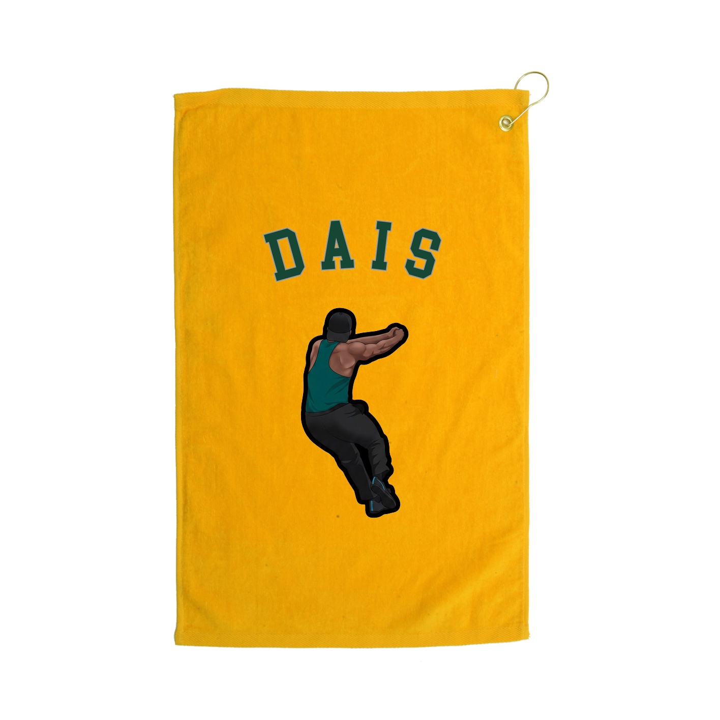 Golf Towel — Shirsey Arch in Gold