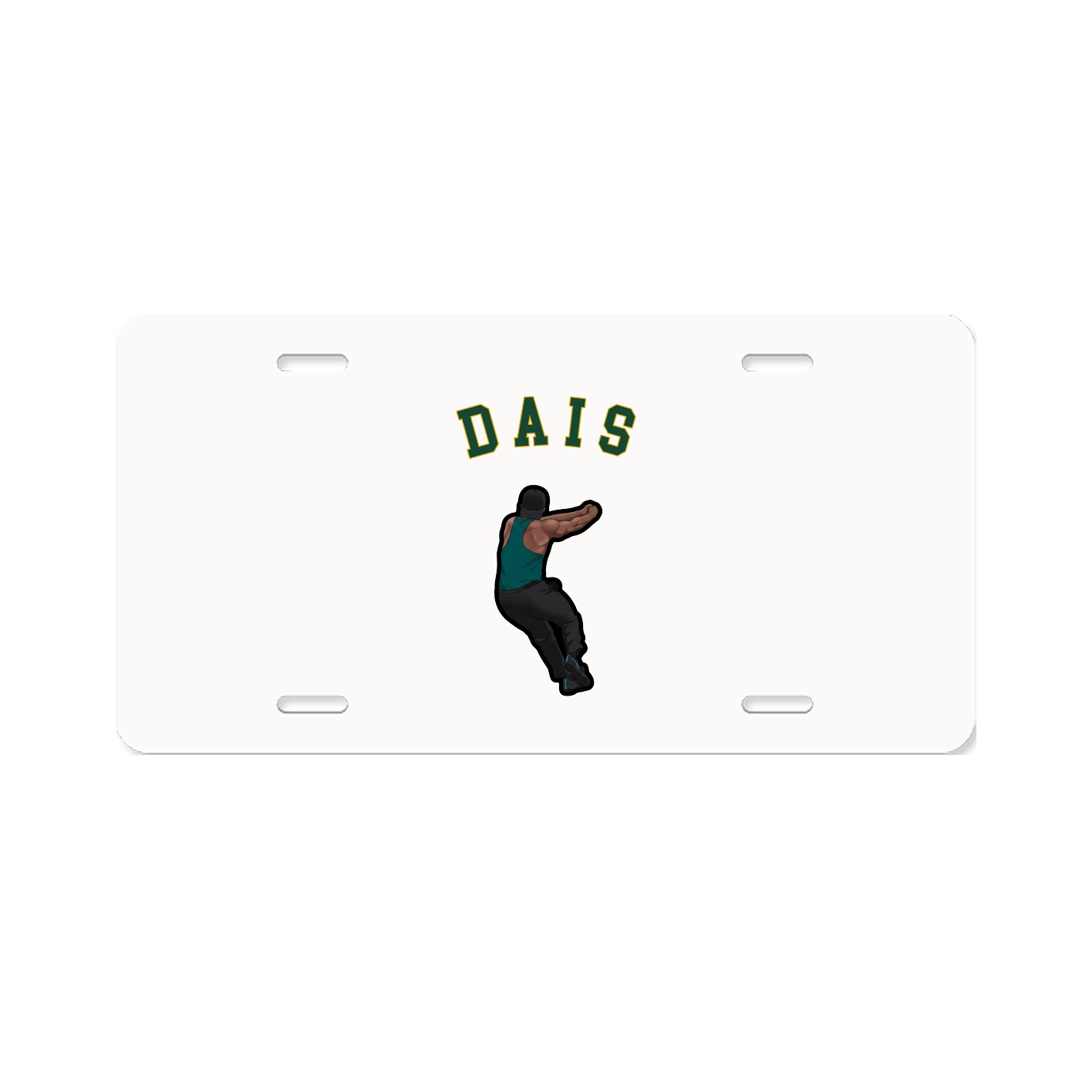 License Plate — Shirsey Arch in Classic
