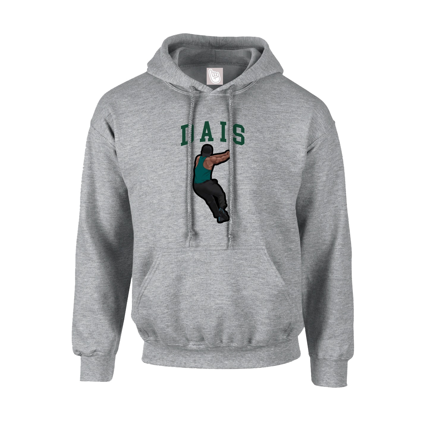 Hoodie — Shirsey in Grey