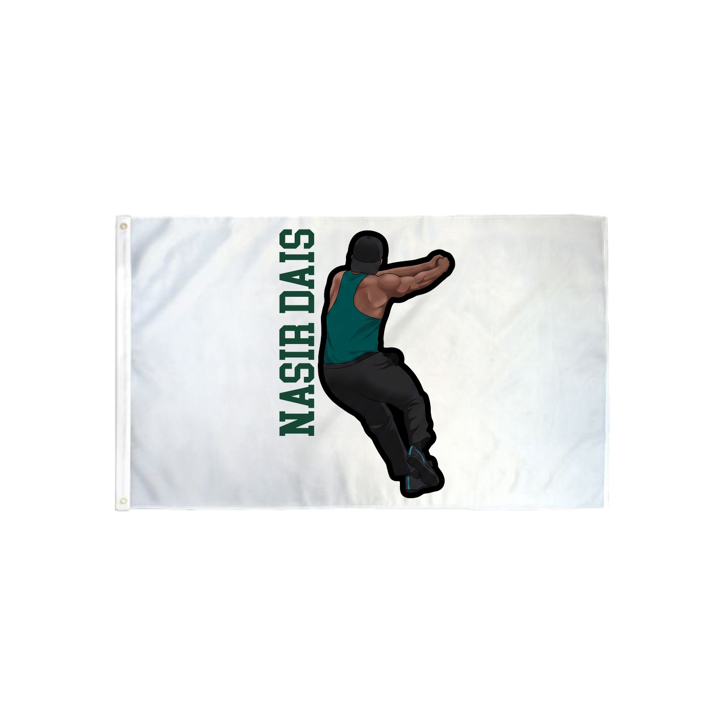 3x5 Flag — Name Vertical in Classic