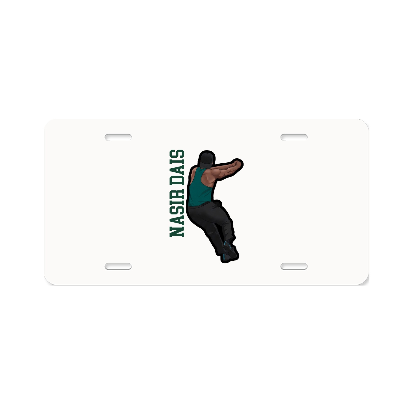 Aluminum License Plate