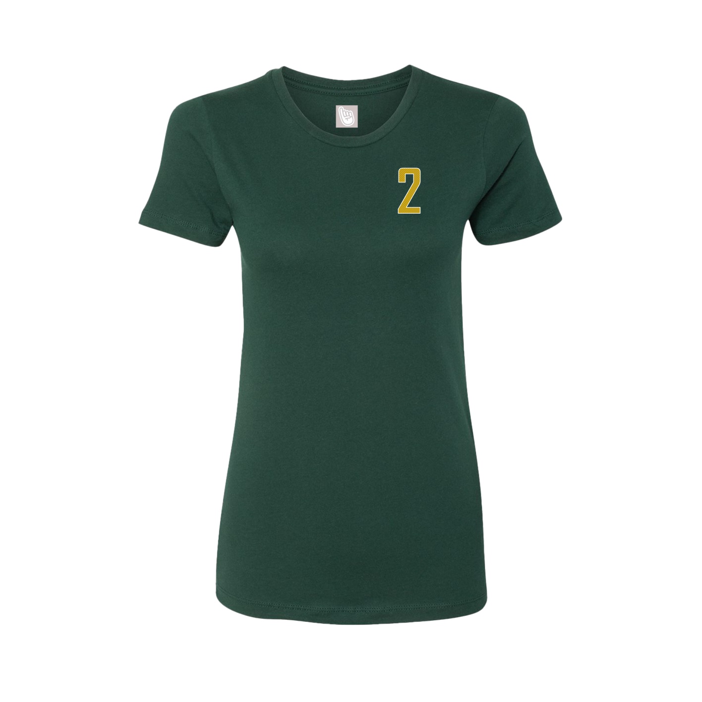 Womens Tee — Front Shirsy in Green