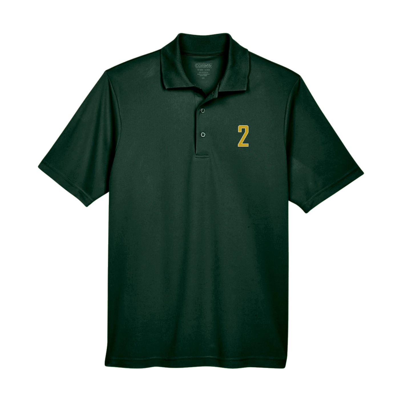 Performance Polo — Front Shirsy in Green
