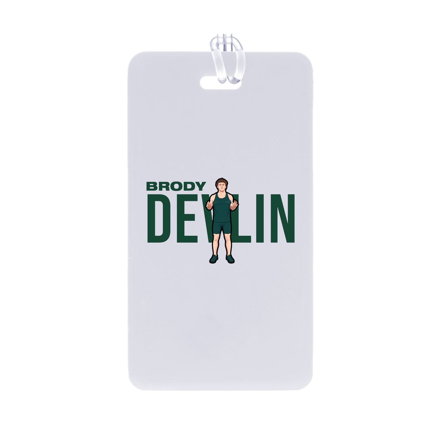 Bag Tag — Player Name in Classic