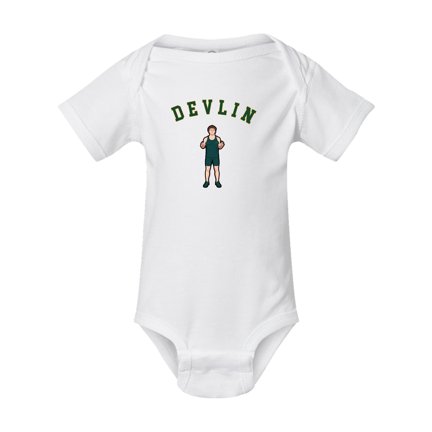 Baby Onesie — Shirsey Arch in White