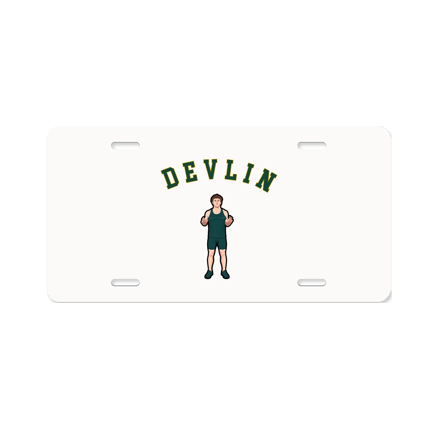 License Plate — Shirsey Arch in Classic