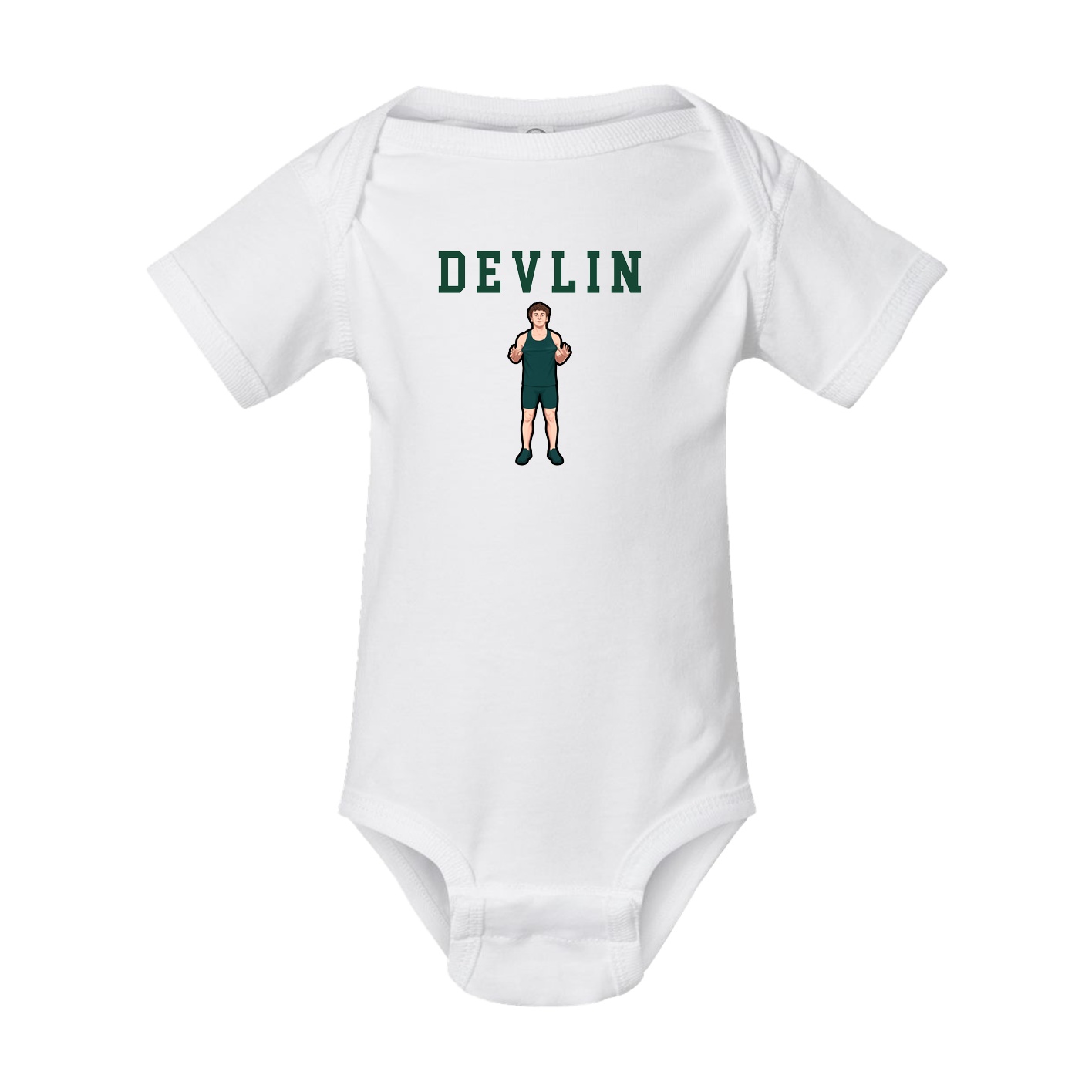 Baby Onesie — Shirsey in White