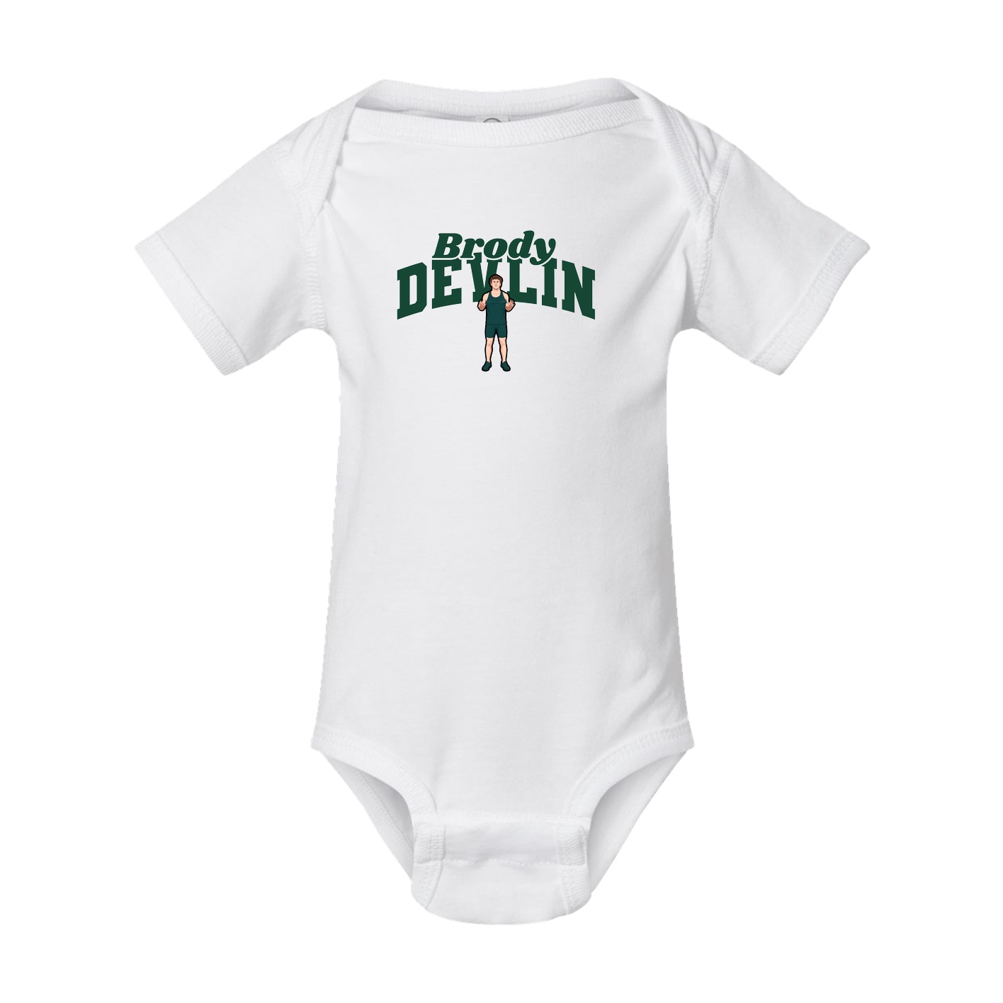 Baby Onesie — Signature Arch in White