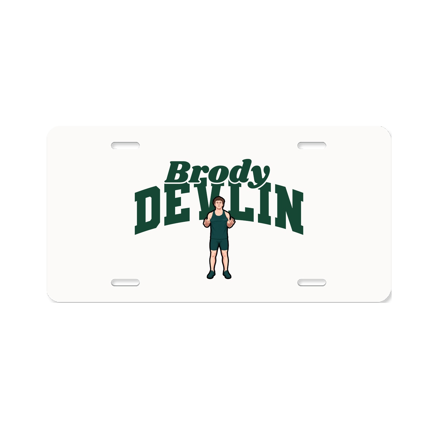 License Plate — Signature Arch in Classic