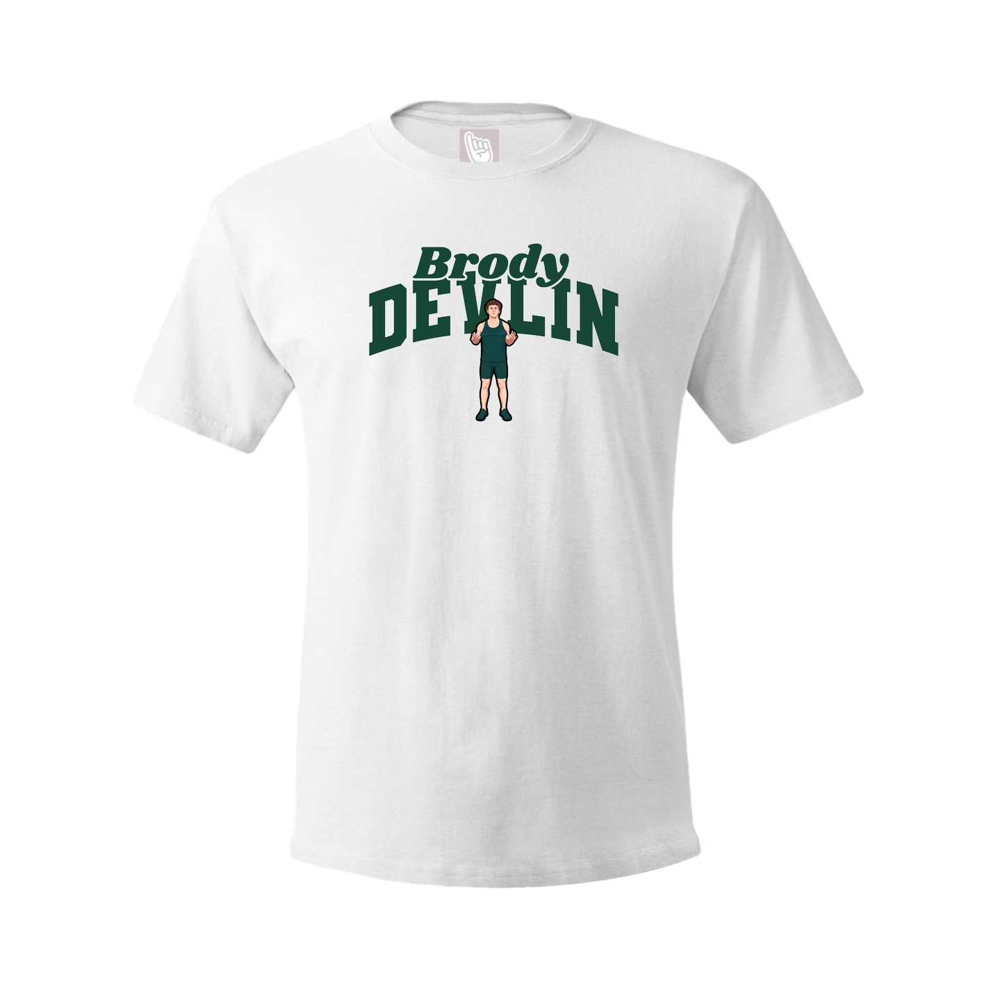 Tee — Signature Arch in White
