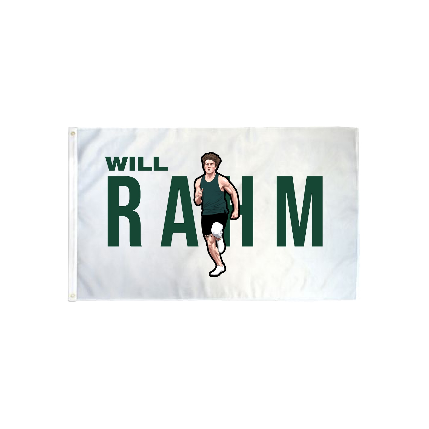 3x5 Flag — Player Name in Classic