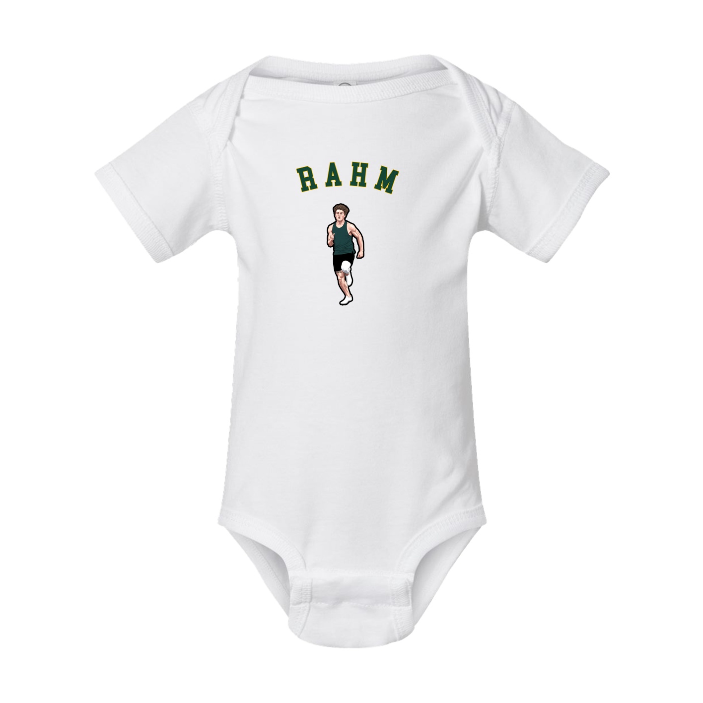 Baby Onesie — Shirsey Arch in White