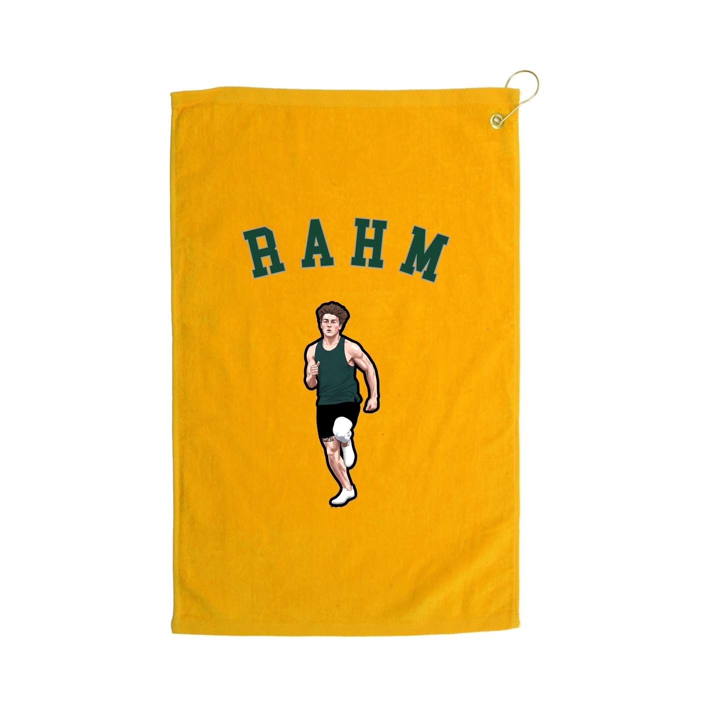 Golf Towel — Shirsey Arch in Gold