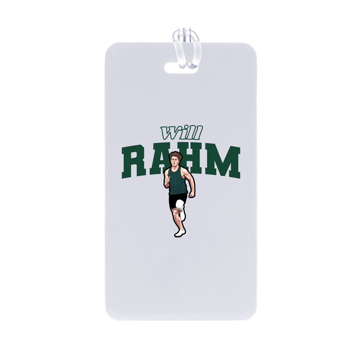 Bag Tag — Name Arch in Classic
