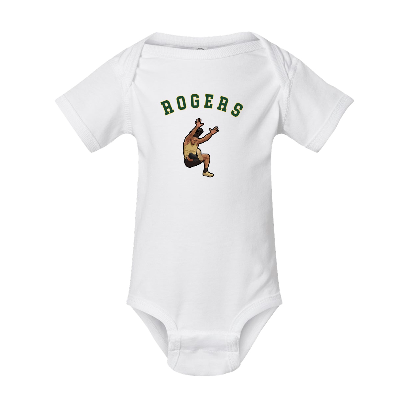 Baby Onesie — Shirsey Arch in White