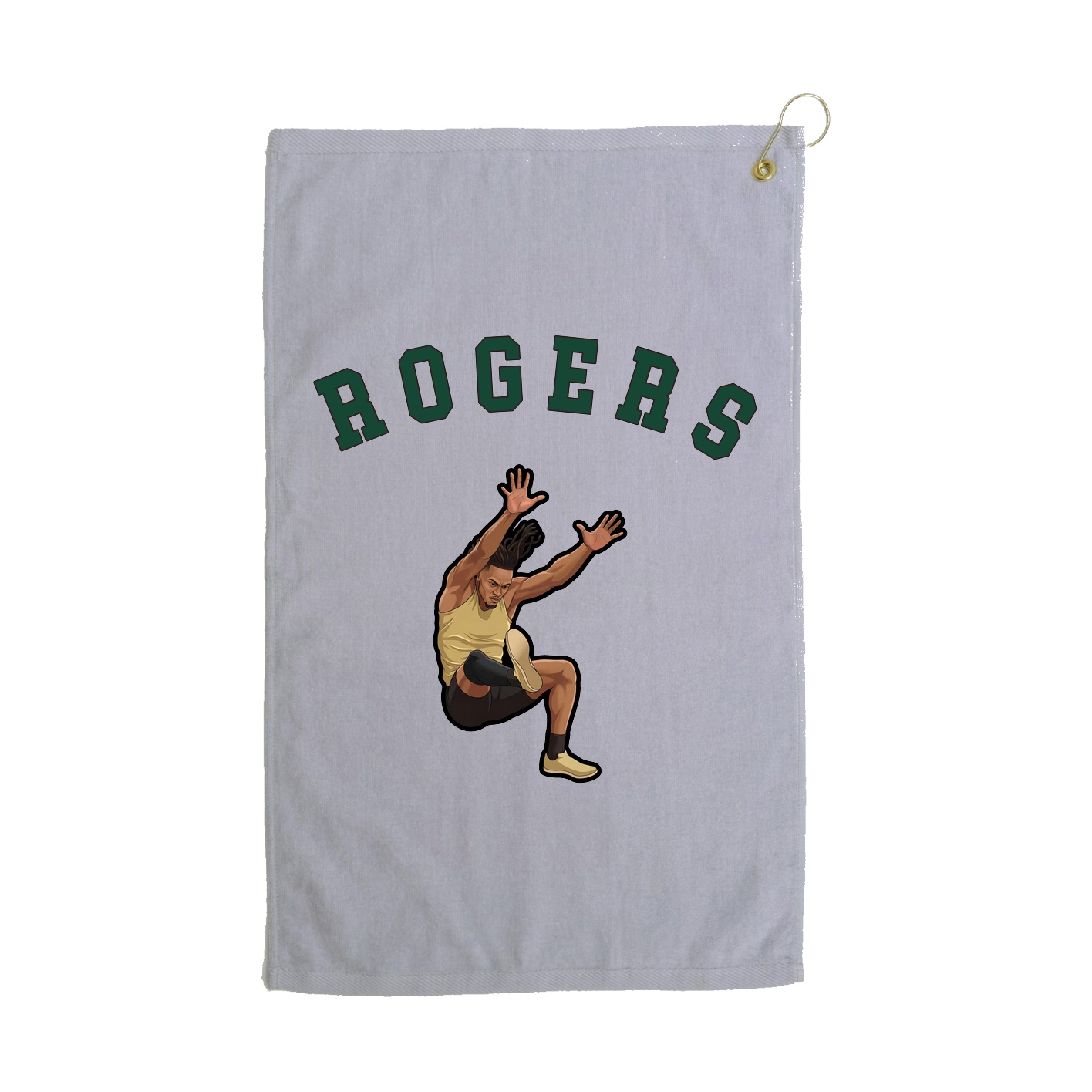 Golf Towel — Shirsey Arch in Grey