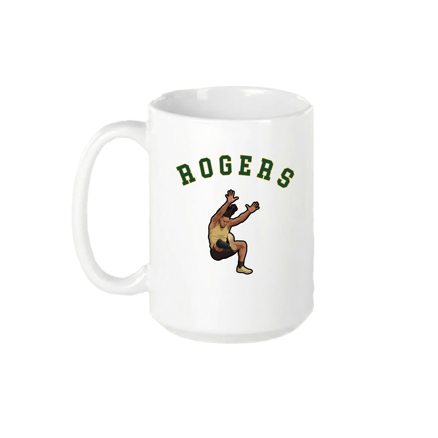15oz Coffee Mug — Shirsey Arch in White