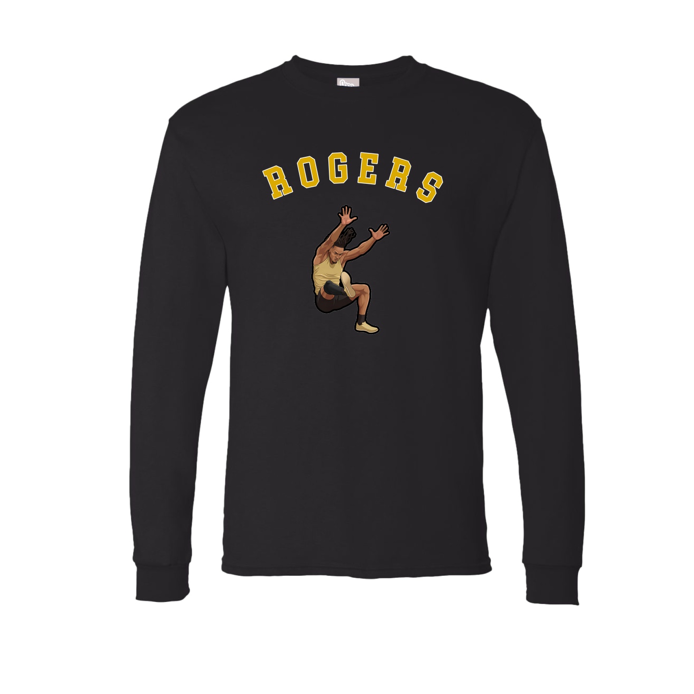 Long Sleeve Tee — Shirsey Arch in Black