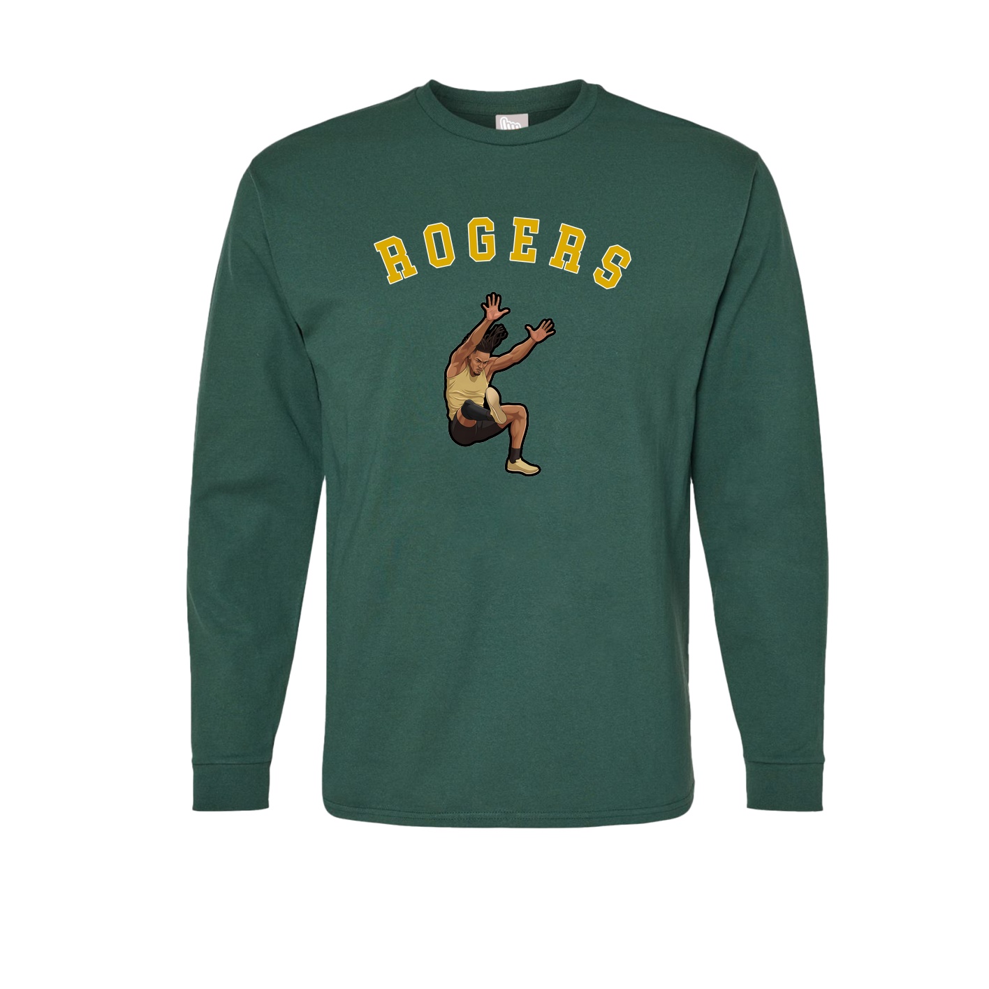 Long Sleeve Tee — Shirsey Arch in Green