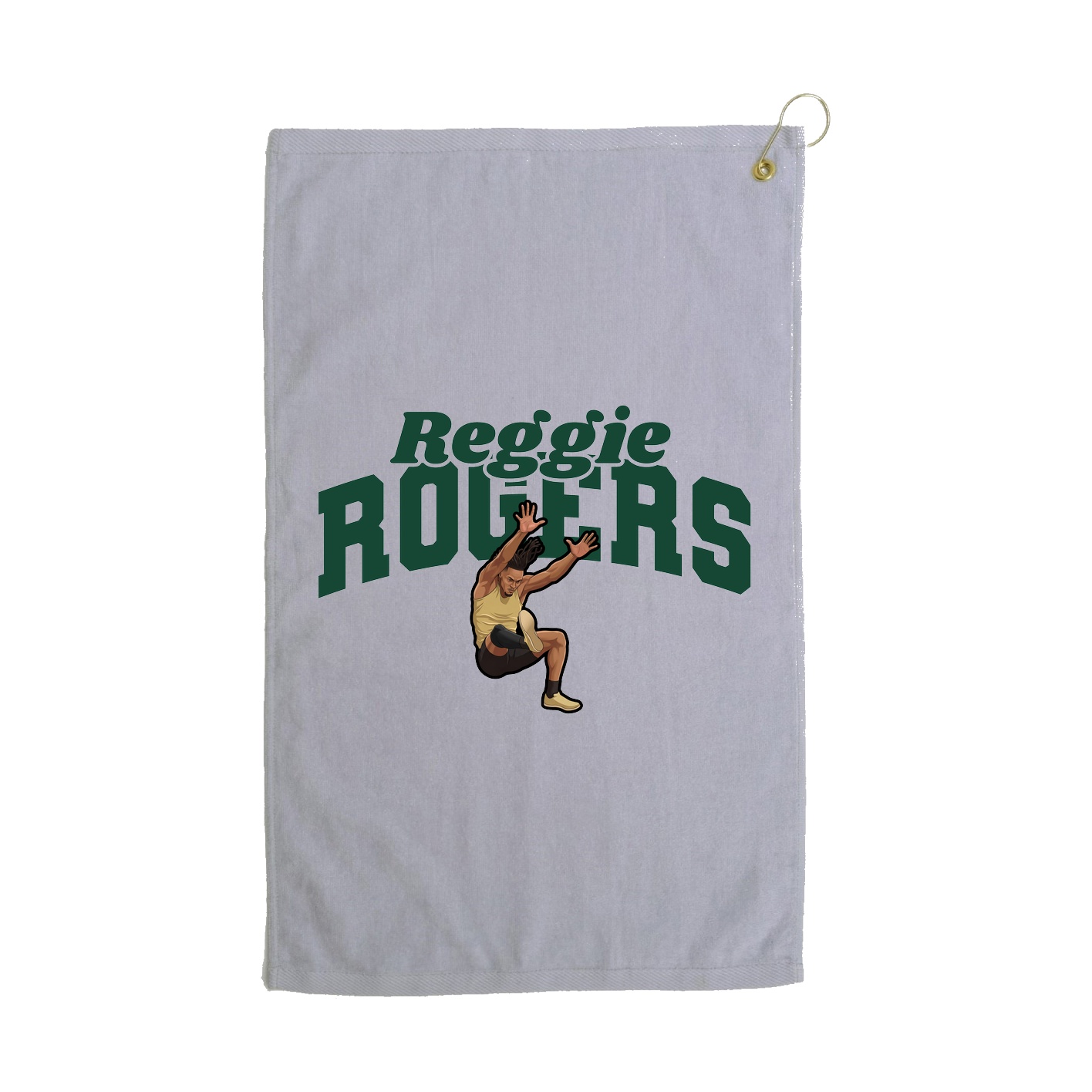 Golf Towel — Signature Arch in Grey
