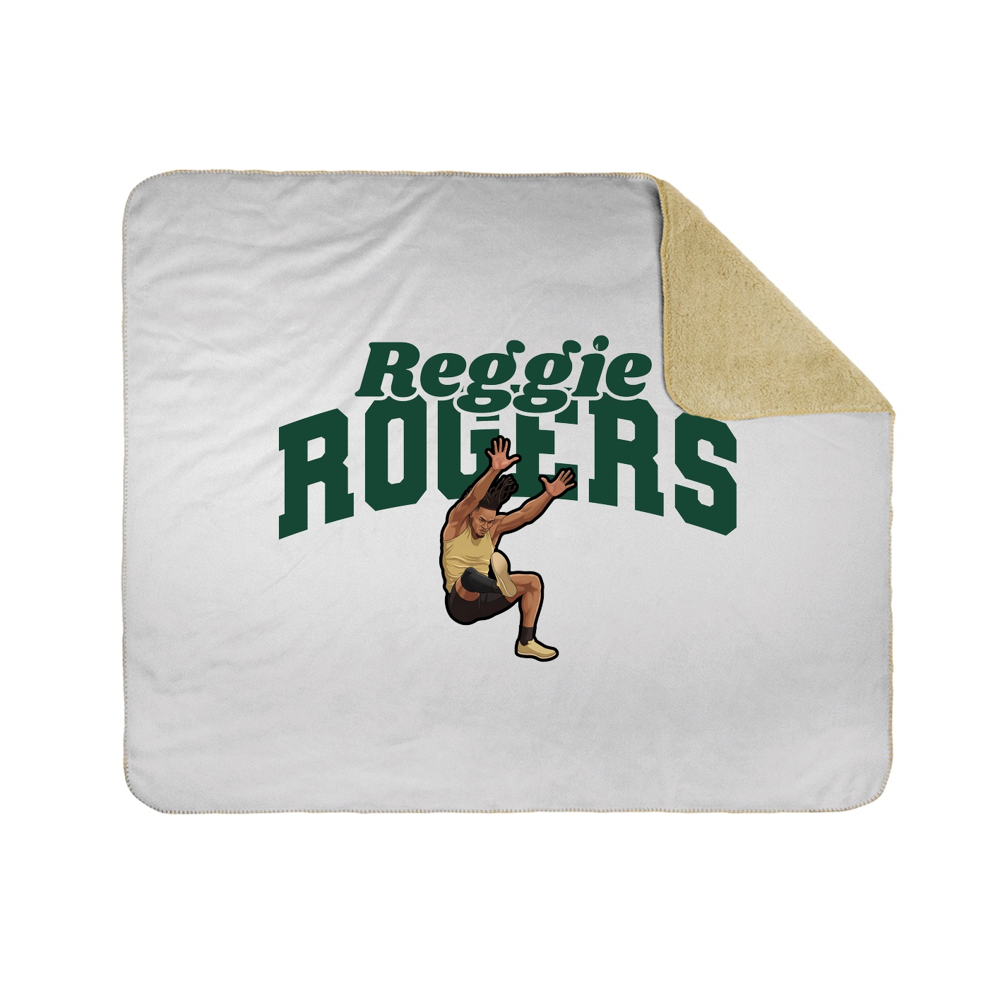 Throw Blanket — Signature Arch in White
