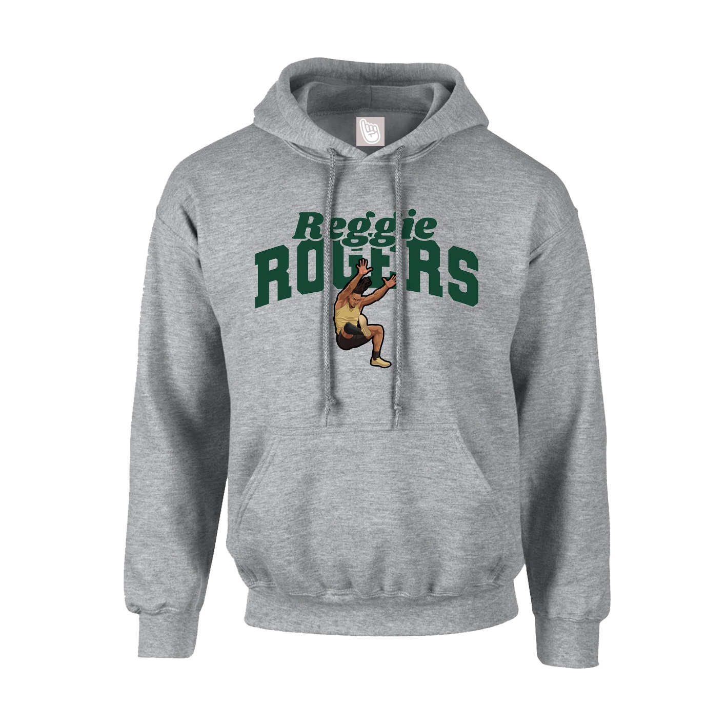 Hoodie — Signature Arch in Grey