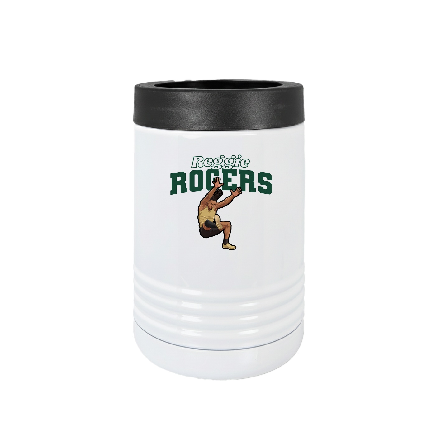 Beverage Holder — Name Arch in White