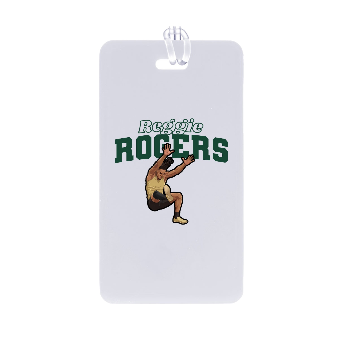 Bag Tag — Name Arch in Classic