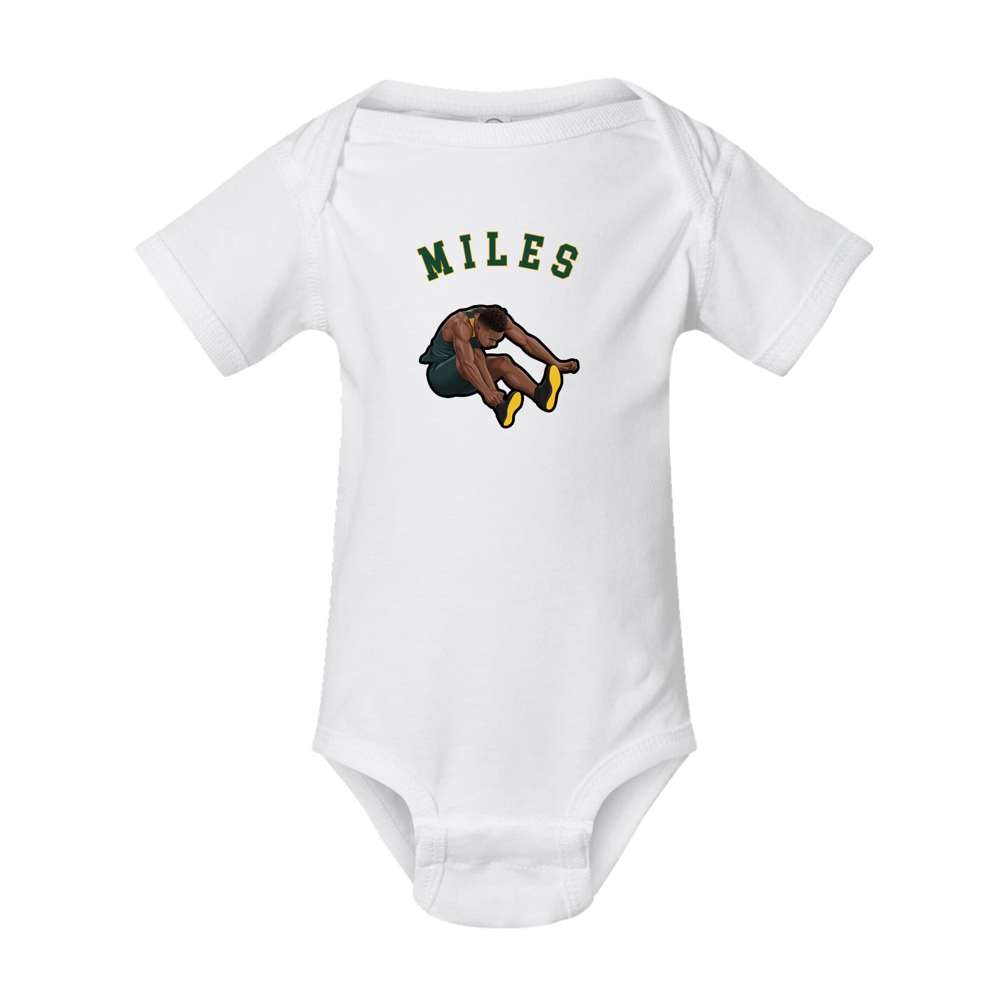 Baby Onesie — Shirsey Arch in White