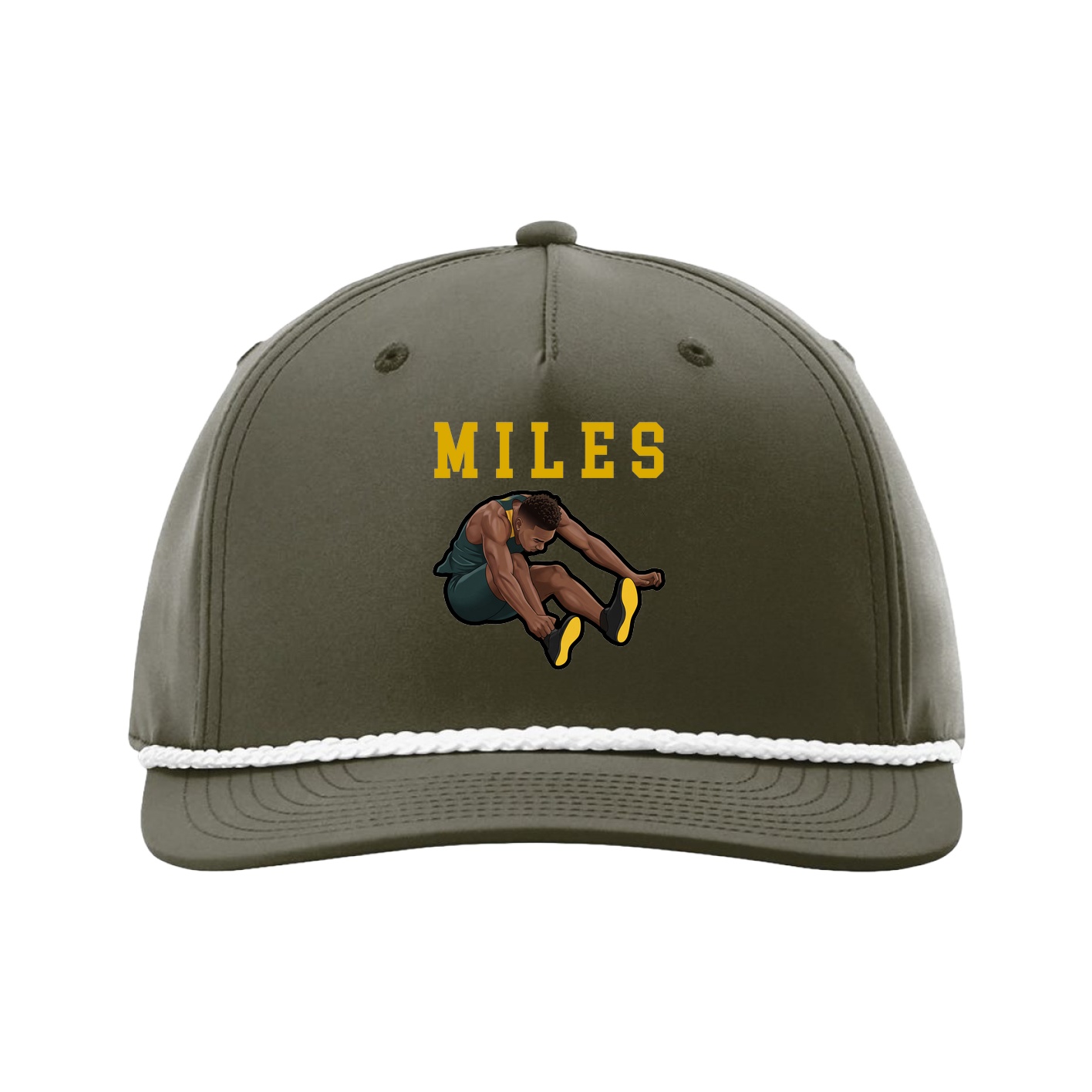 Five-Panel Classic Rope Cap — Shirsey in Green