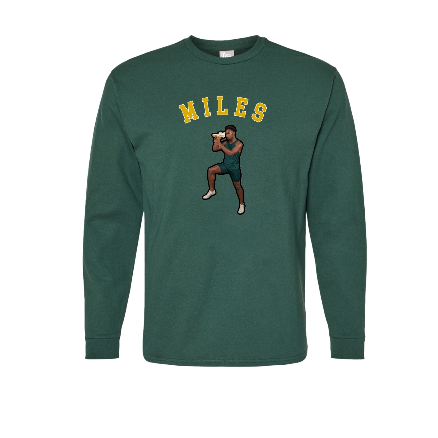 Long Sleeve Tee — Shirsey Arch in Green