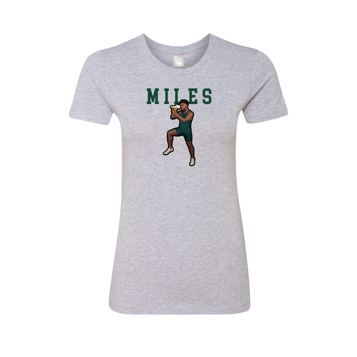 Fitted Women's Tee — Shirsey in Grey