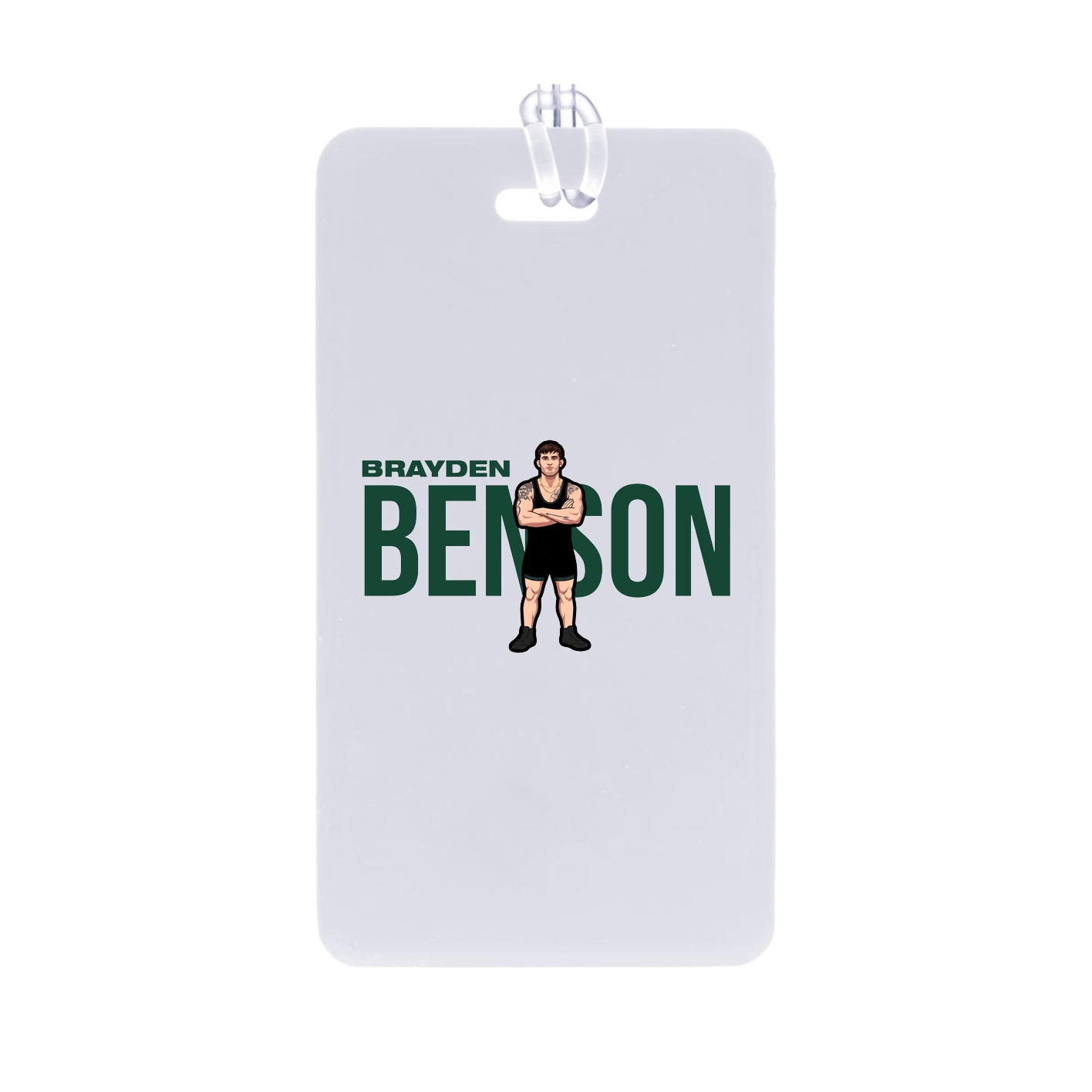 Bag Tag — Player Name in Classic