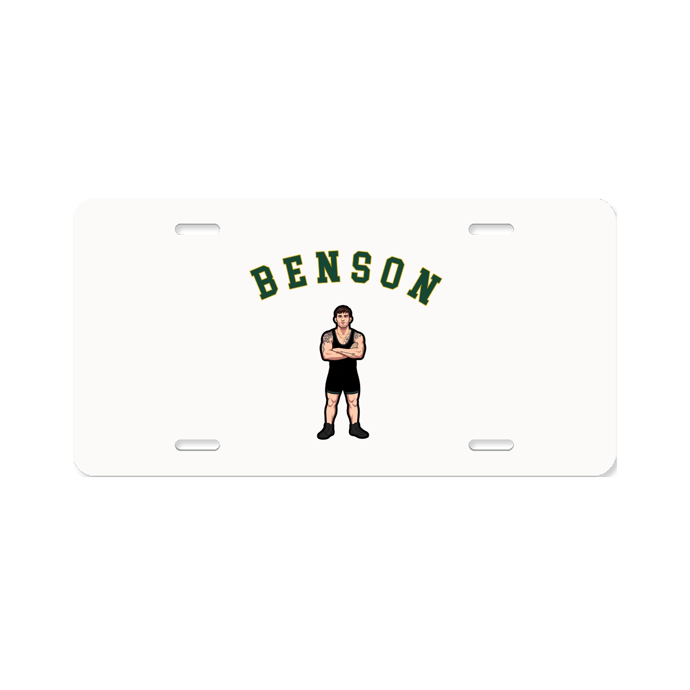 License Plate — Shirsey Arch in Classic