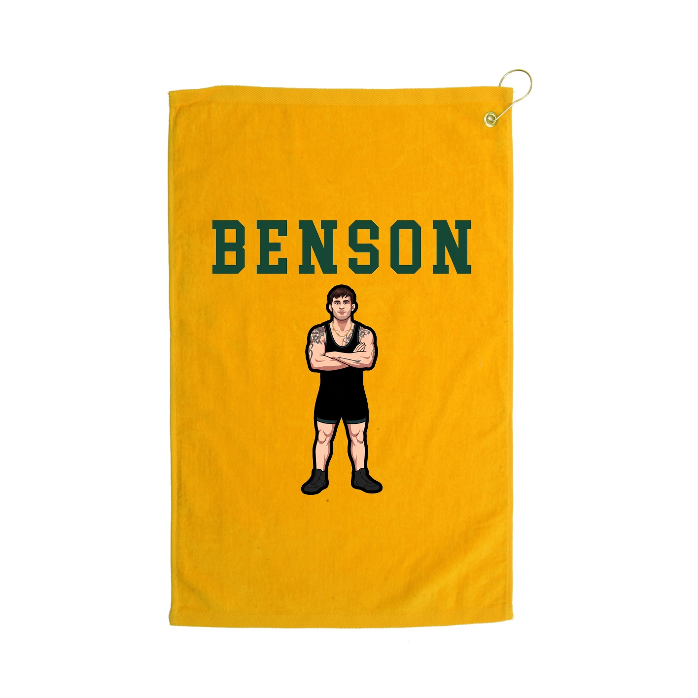 Golf Towel — Shirsey in Gold
