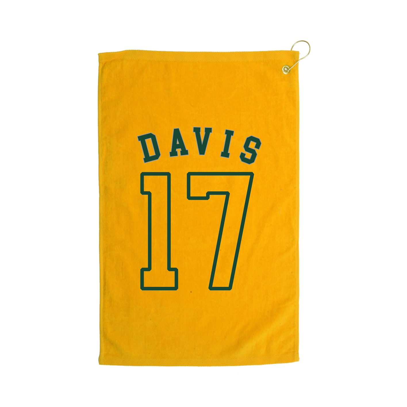 Golf Towel — Shirsey Arch in Gold