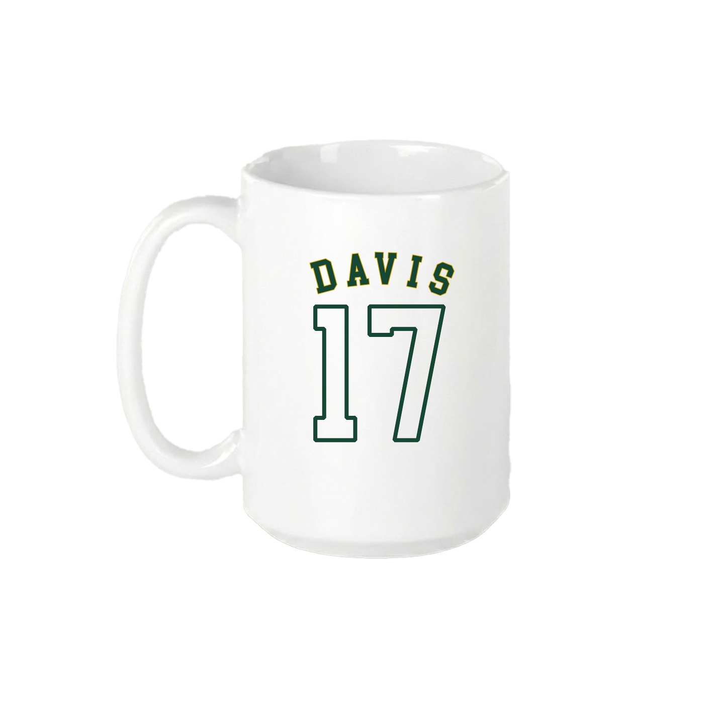 15oz Coffee Mug — Shirsey Arch in White