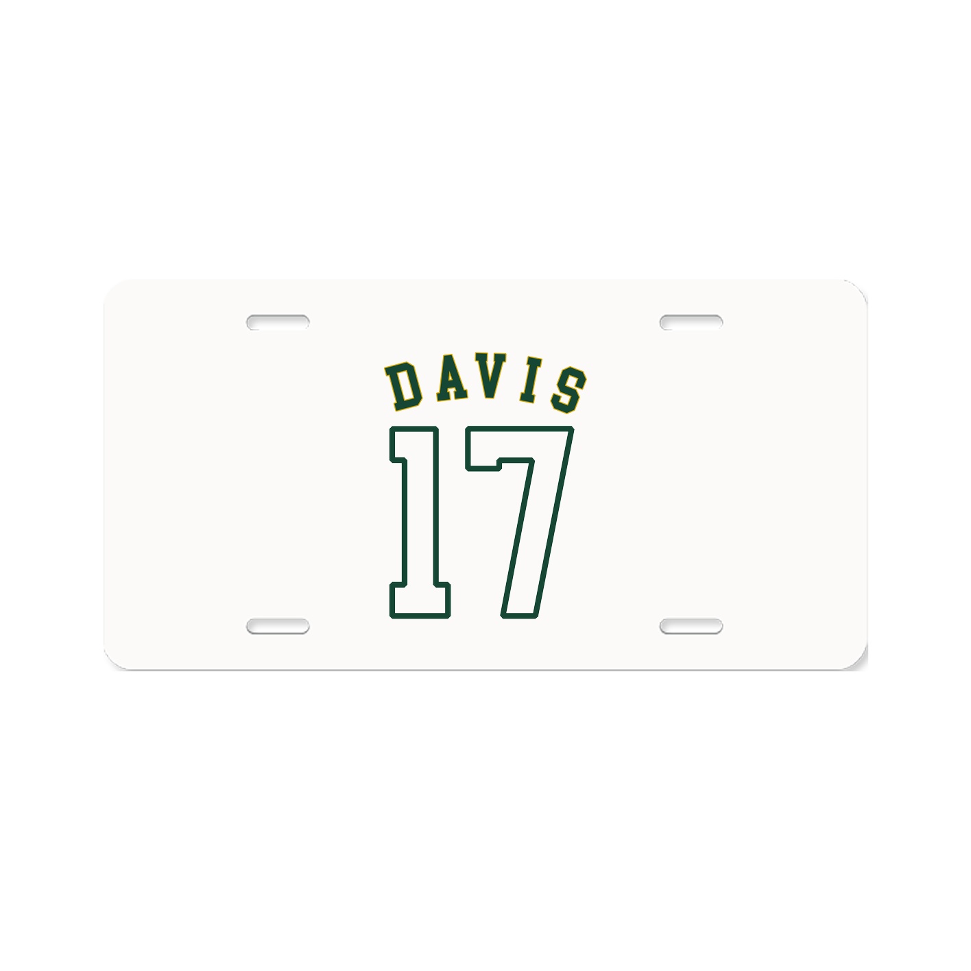 License Plate — Shirsey Arch in Classic