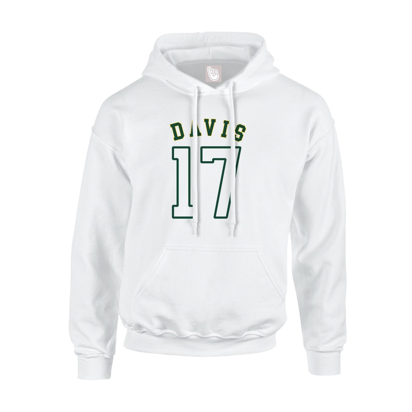 Hoodie — Shirsey Arch in White