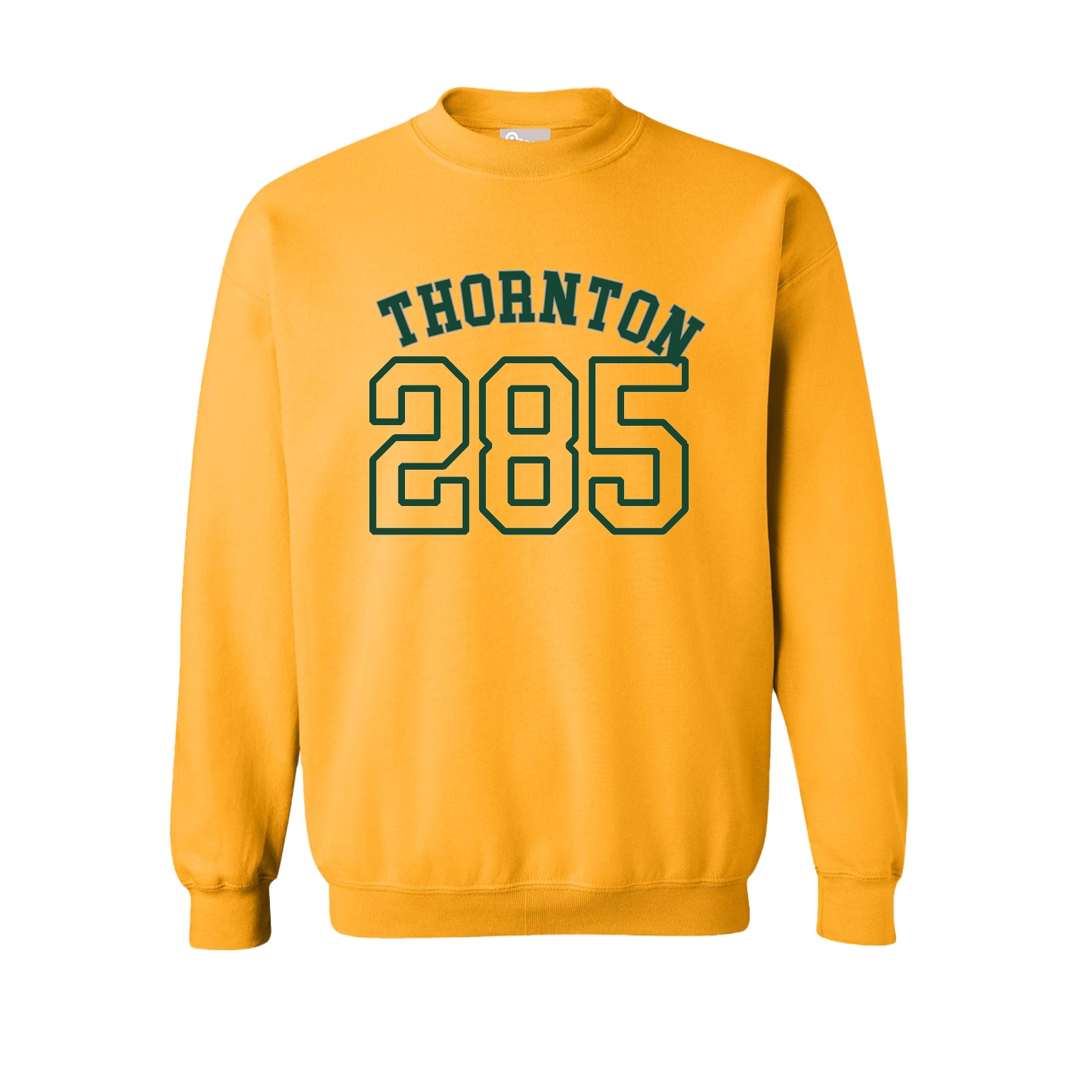 Fleece Crew — Shirsey Arch in Gold