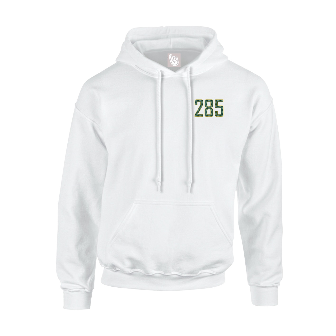 Hoodie — Front Shirsy in White