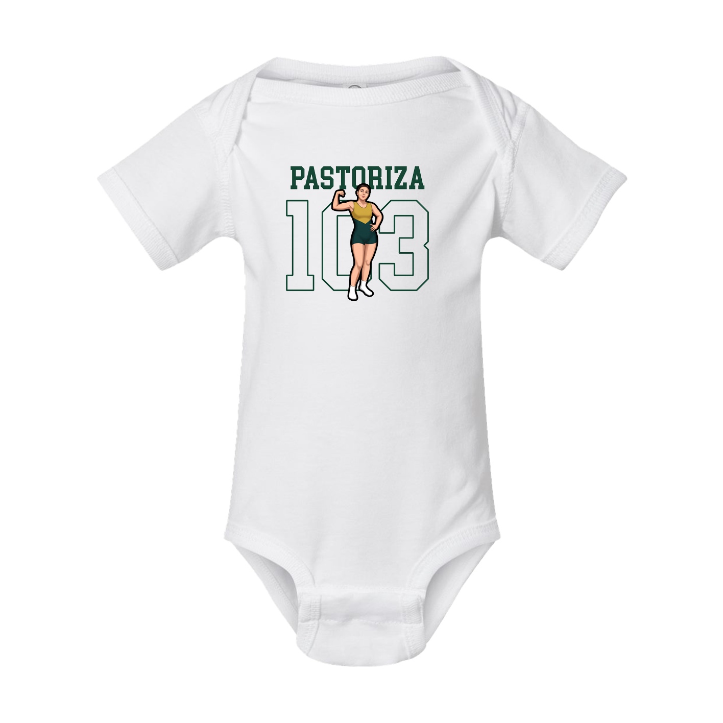 Baby Onesie — Shirsey in White