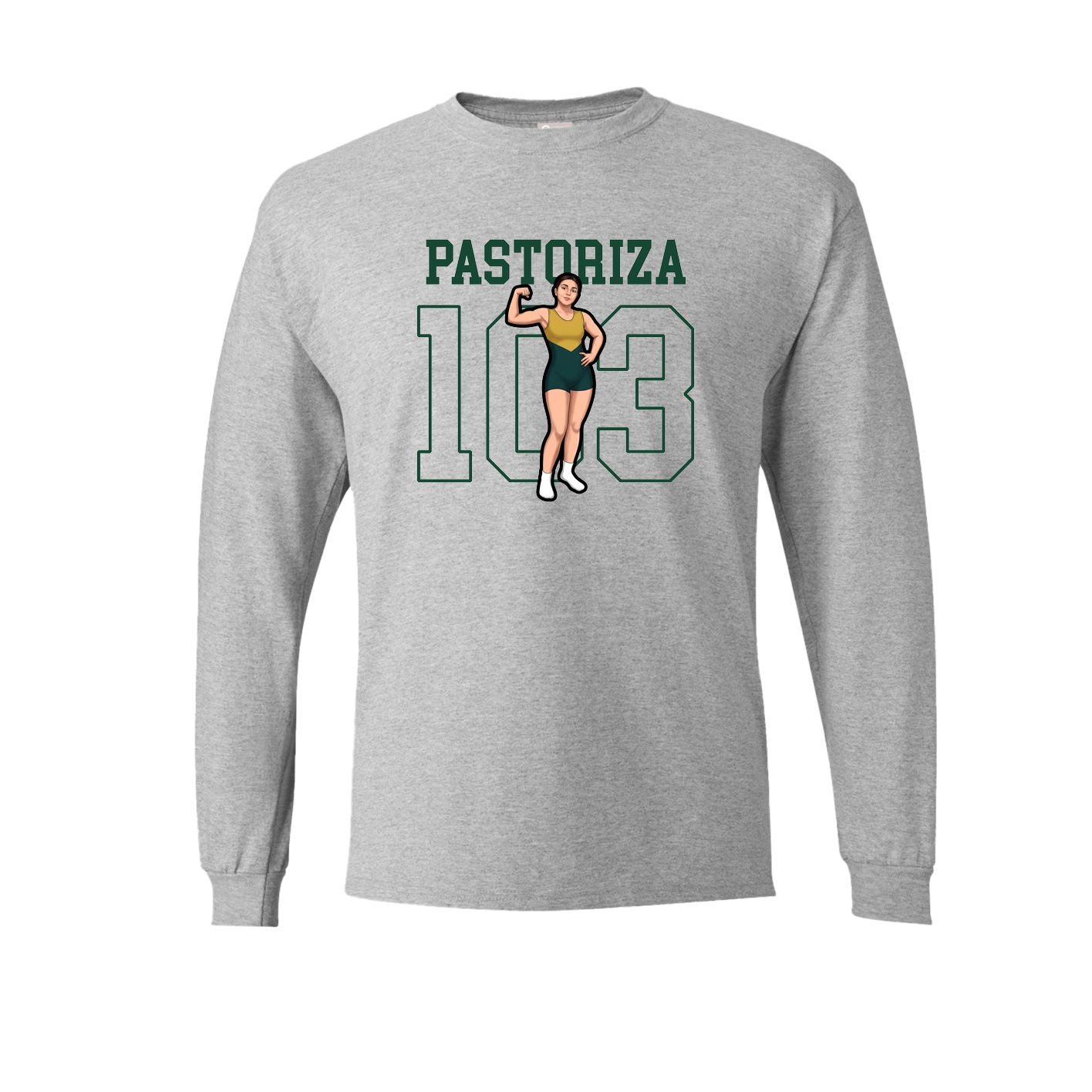 Long Sleeve Tee — Shirsey in Grey