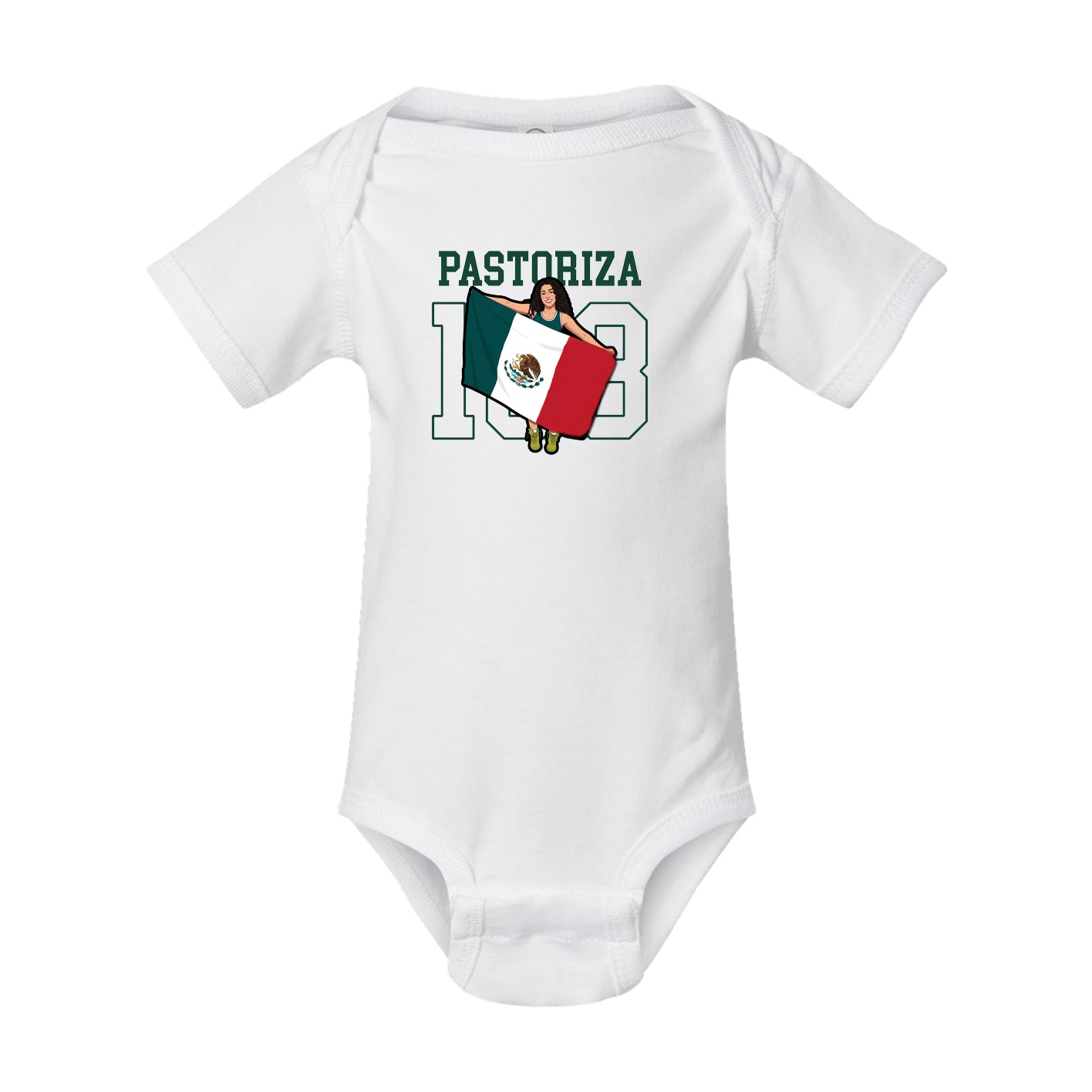 Baby Onesie — Shirsey in White