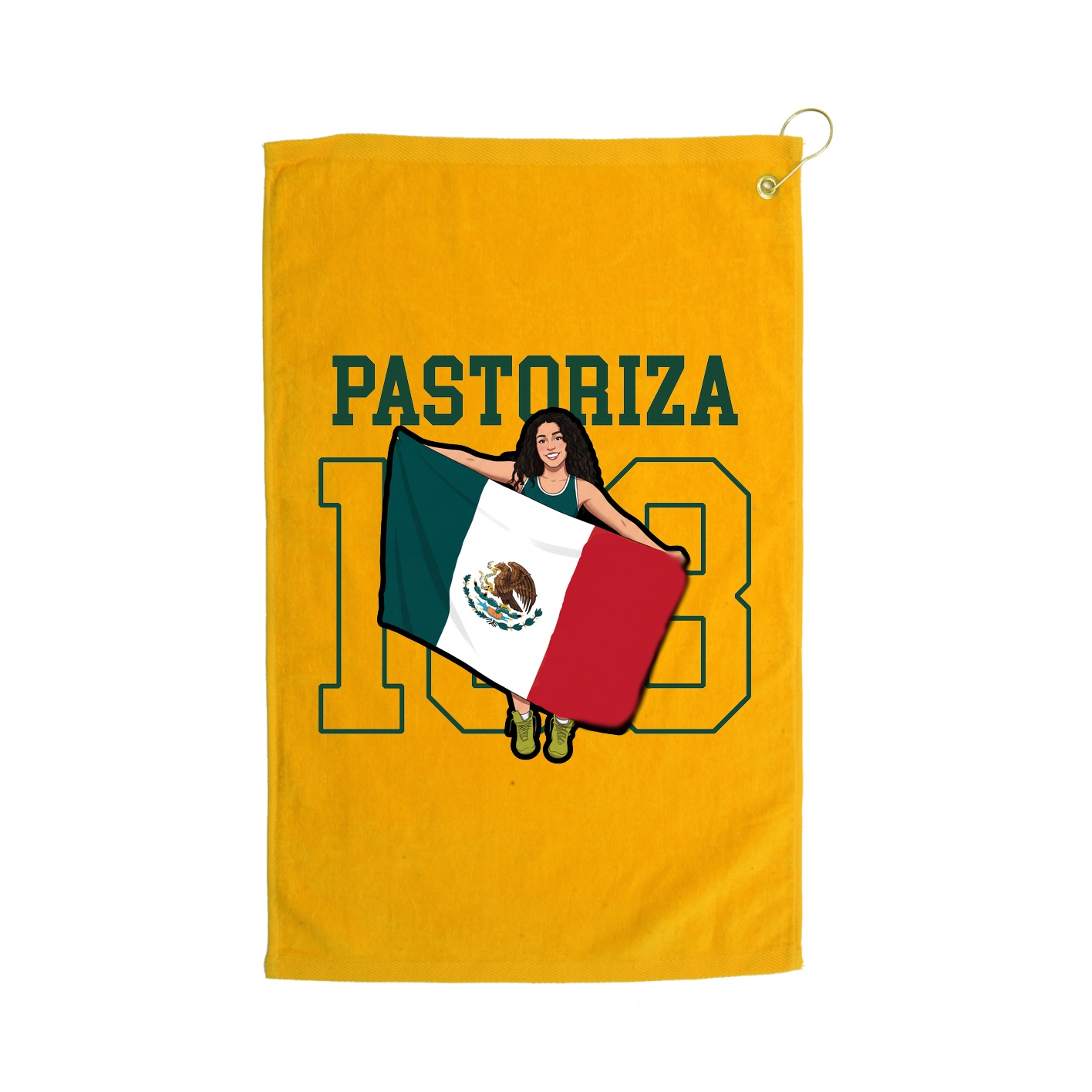 Golf Towel — Shirsey in Gold